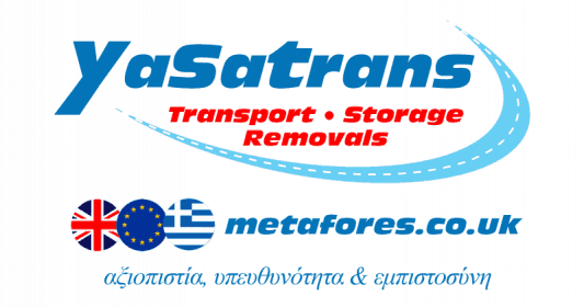 Yasatrans Metafores Greece UK Cyprus Europe Transport Storage Removals